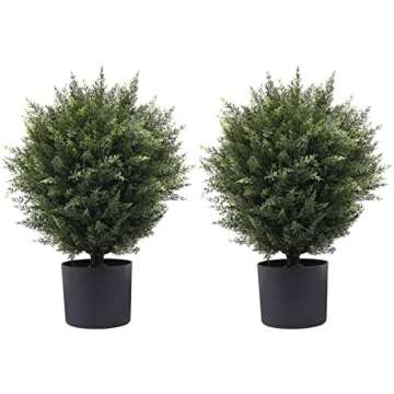 Faux Outdoor greenery