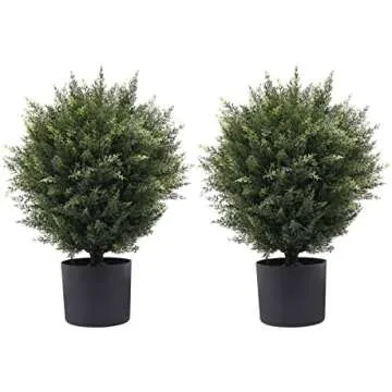 Faux Outdoor greenery