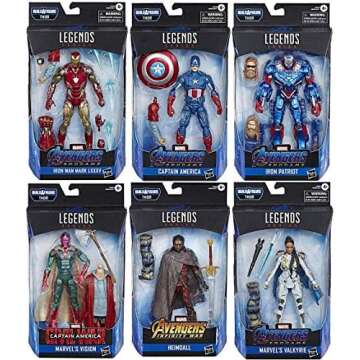 Some of the most recent marvel legends releases