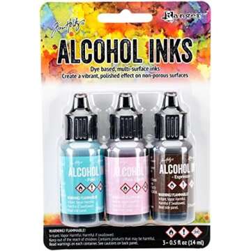 Art: Alcohol Ink Beginners Supply List