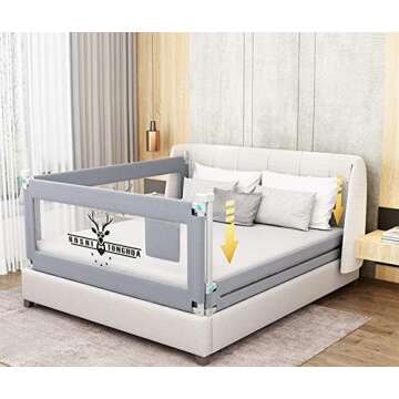 Mesh Bed Rails to Prevent Falls