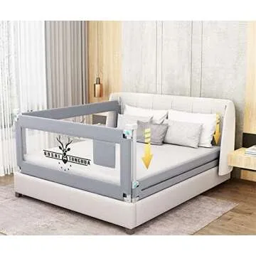 Mesh Bed Rails to Prevent Falls