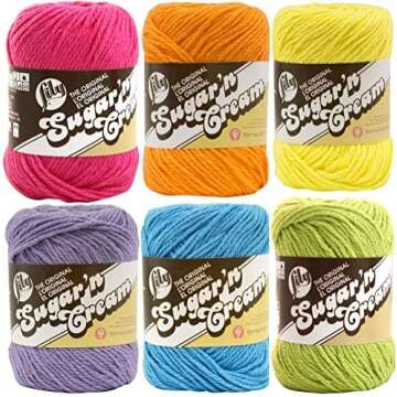 Cotton Yarn for Knitting Dishcloths