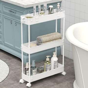 Postpartum Cart for Bathroom//Mom Care