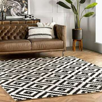 Black And White Rugs