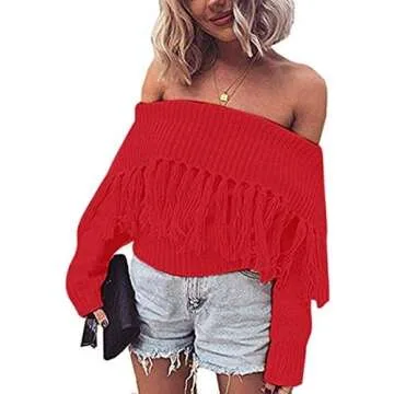 Fringe sweaters