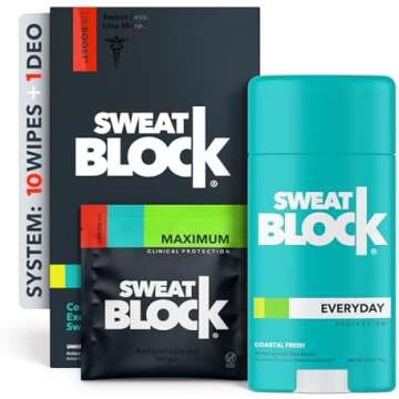 My "stop sweating" must haves!