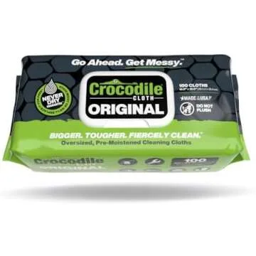Crocodile Cloths Wet Multi-use Cleaning Cloths