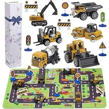 Construction Trucks And Activity Sets