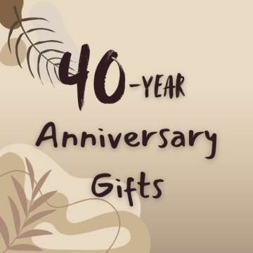 40-Year Anniversary Gifts for Men
