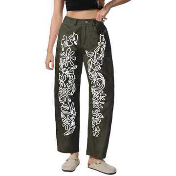 How to try the barrel jean trend