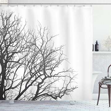 Black and White Shower Curtains original