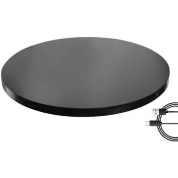 Rotating bases for sculptures