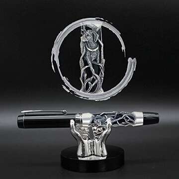 fountain penConklin Duragraph Fountain Pen - Extra Fine Nib Fountain Pen, Cracked Ice (CK71310: CK71...