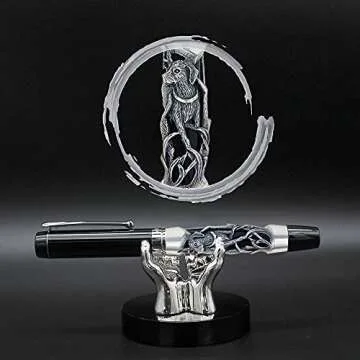 fountain penConklin Duragraph Fountain Pen - Extra Fine Nib Fountain Pen, Cracked Ice (CK71310: CK71...