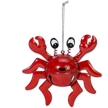 Christmas Crab Ornaments