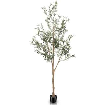 Faux florals, trees, and stems!