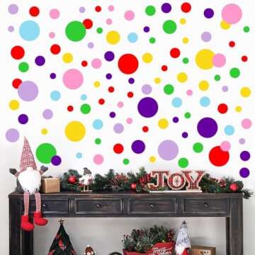 ladder and wall sticker