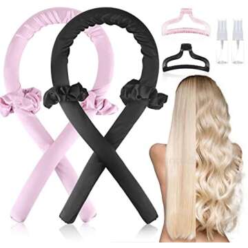 heatless hair curler