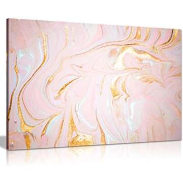 Pink & Gold College Room!