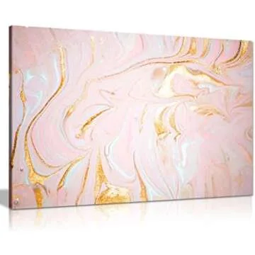 Pink & Gold College Room!