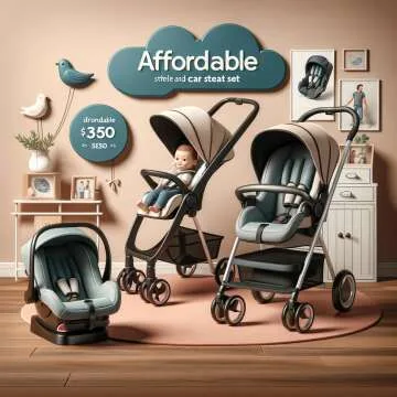Affordable stroller and car seat sets