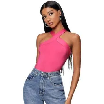 Casual Chic in Pink and Denim