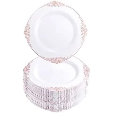 Disposable Aesthetic Wedding Plates