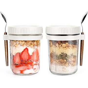 Glass Food Storage Jars