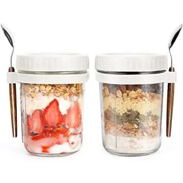 Glass Food Storage Jars