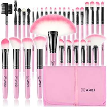 Fabulous good quality Woman makeup and brushes