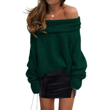 Off The Shoulder Sweaters