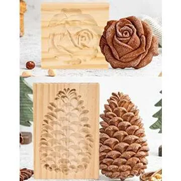 Cookie Molds - Silicon or Wood