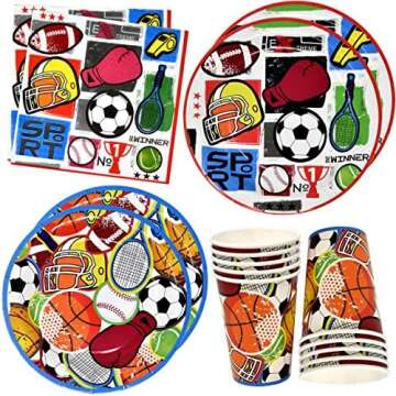 Sports Kamp Party Supplies