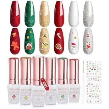 Christmas Gel Nail Polish Set