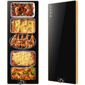 Electric food warming mat