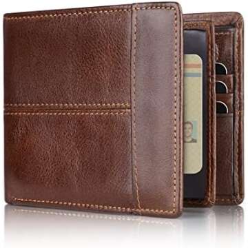 Leather Wallets for Man and Woman