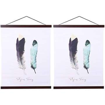 Magnetic Frames for our giant prints