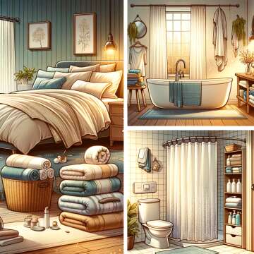 Bedroom and Bathroom Comfort Essentials