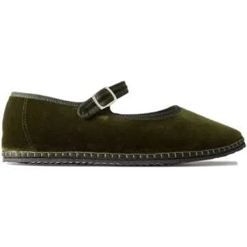 Velvet Ballet Flats