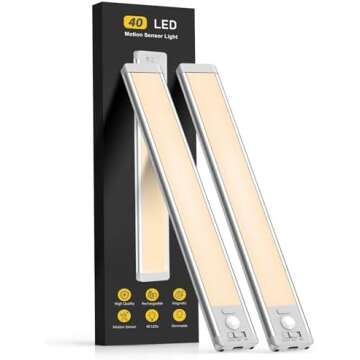 Motion sensor cabinet lights