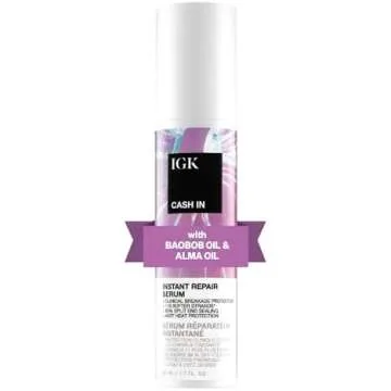 Curly colored hair repair care products