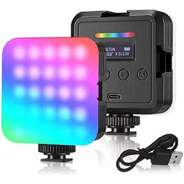 Tripods, Phone mounts, Lighting, ect