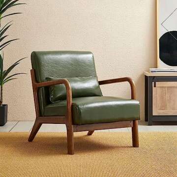 Green accent chairs