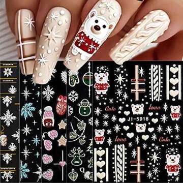 Christmas Nail Art Stickers