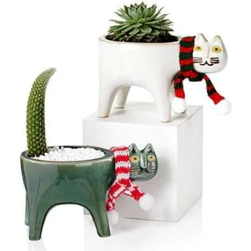 Unique Cat Planters That Really Exist in the World