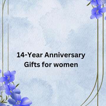 14-Year Anniversary Gifts for women