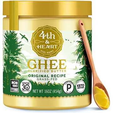 Nut butters, ghee, coconut & MCT oils