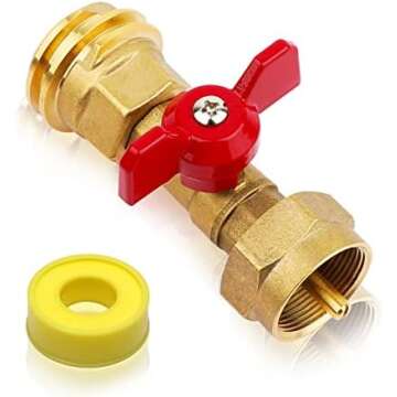 Must Have PROPANE Adapters, Regulators and Fittings