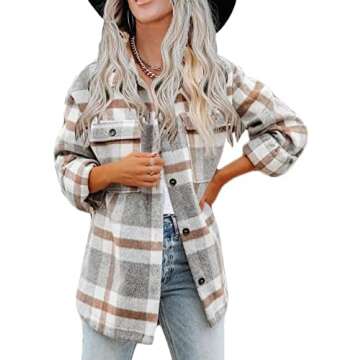 Women's Shacket Coats